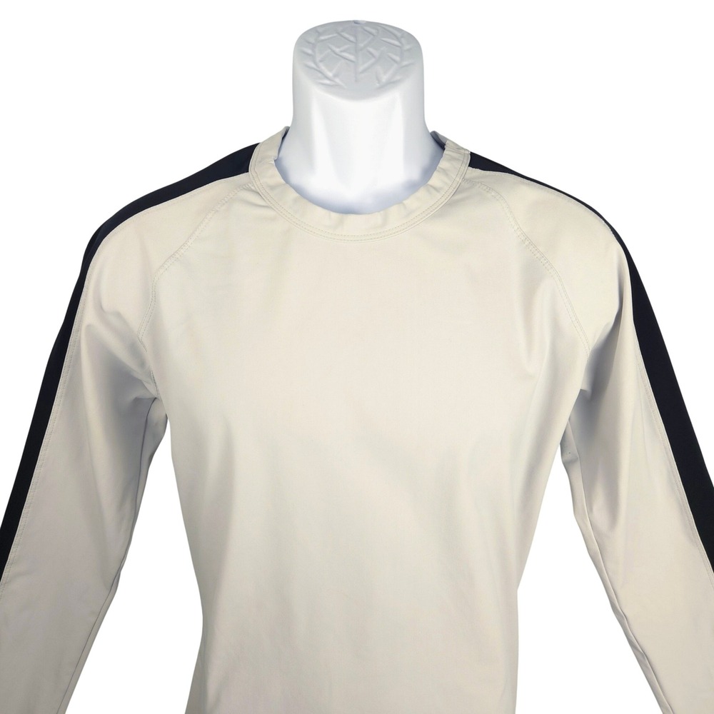 James Perse Malibu‎ Mens Long Sleeve Performance Gray Black MEH3243 Size 1 S
